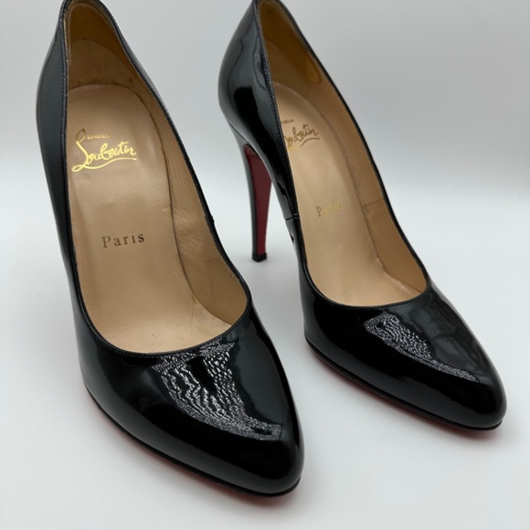 Christian Louboutin Decolette 868 patent pumps size 38 - Picture 3 of 10